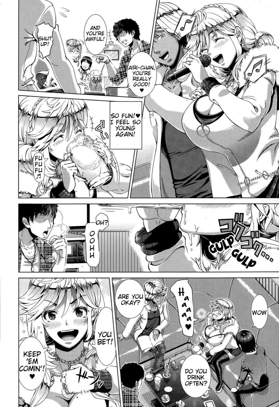 Hentai Manga Comic-One Time Gal Prequel-Read-6